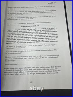 RARE THE IRON GIANT WARNER BROS. TREATMENT SCRIPT VISUAL PRODUCTION CREW #'d