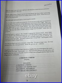 RARE THE IRON GIANT WARNER BROS. TREATMENT SCRIPT VISUAL PRODUCTION CREW #'d