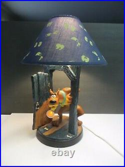 RARE VINTAGE 2000 Warner Bros Studio Scooby Doo Lamp