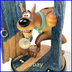 RARE VINTAGE 2000 Warner Bros Studio Scooby Doo Large Resin Figure Statue Lamp