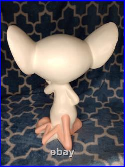 RARE VTG 1997 The Brain 11 Statue Figurine Warner Brothers Pinky And The Brain