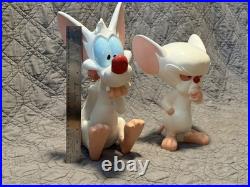 RARE Vintage 1997 Warner Bros Collectable Figures Pinky & The Brain