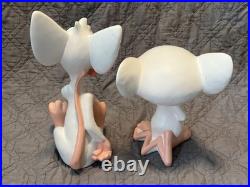 RARE Vintage 1997 Warner Bros Collectable Figures Pinky & The Brain