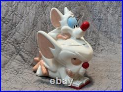 RARE Vintage 1997 Warner Bros. Studio Pinky & The Brain Cookie Jar