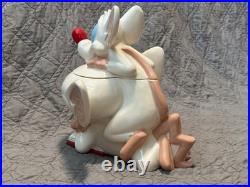 RARE Vintage 1997 Warner Bros. Studio Pinky & The Brain Cookie Jar