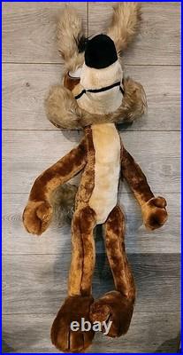 RARE Vintage 29 Vintage 1971 Wile E. Coyote Warner Bros By Mighty Star Plush RARE Vintage 29 Vintage 1971 Wile E. Coyote Warner Bros By Mighty Star Plush