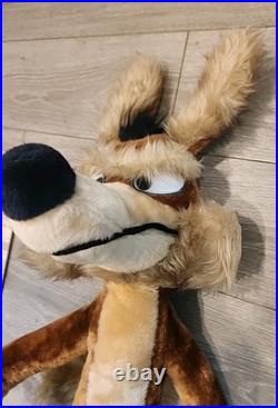 RARE Vintage 29 Vintage 1971 Wile E. Coyote Warner Bros By Mighty Star Plush RARE Vintage 29 Vintage 1971 Wile E. Coyote Warner Bros By Mighty Star Plush