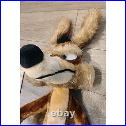 RARE Vintage 29 Vintage 1971 Wile E. Coyote Warner Bros By Mighty Star Plush