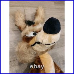 RARE Vintage 29 Vintage 1971 Wile E. Coyote Warner Bros By Mighty Star Plush