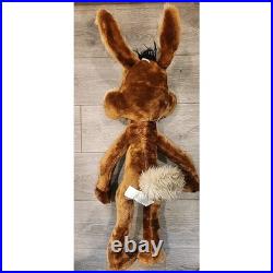 RARE Vintage 29 Vintage 1971 Wile E. Coyote Warner Bros By Mighty Star Plush