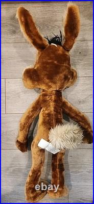 RARE Vintage 29 Vintage 1971 Wile E. Coyote Warner Bros By Mighty Star Plush RARE Vintage 29 Vintage 1971 Wile E. Coyote Warner Bros By Mighty Star Plush