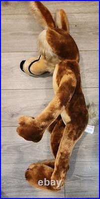 RARE Vintage 29 Vintage 1971 Wile E. Coyote Warner Bros By Mighty Star Plush RARE Vintage 29 Vintage 1971 Wile E. Coyote Warner Bros By Mighty Star Plush