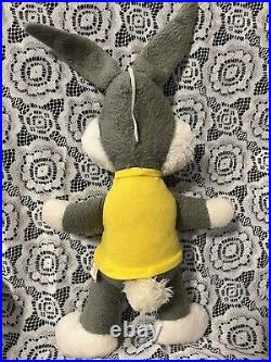 RARE Vintage Bugs Bunny 1971 plush 30 inch WHAT'S UP DOC Warner Bros Inc