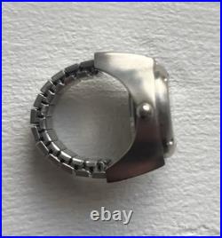 RARE Vintage Fossil For Warner Bros Tweety Bird Ring Finger Watch