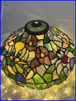 RARE Vintage Tiffany Style Looney Tunes Stained Glass Warner Brothers Bugs