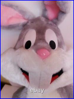 RARE Vintage Warner Bros/Mighty Star 30Poseable Plush Bugs Bunny Character 1971