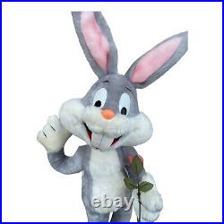 RARE Vintage Warner Bros/Mighty Star 30 Plush Bugs Bunny Character 1971 CLEAN