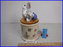RARE Vintage Warner Brothers Looney Tunes Canister BUGS BUNNY & TWEETY