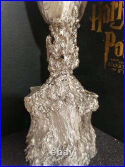 RARE WARNER BROS JAPAN Harry Potter Heavy 7 Pewter Goblet Of Fire Replica in Box RARE WARNER BROS JAPAN Harry Potter Heavy 7 Pewter Goblet Of Fire Replica in Box