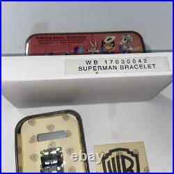 RARE WB 17030042 Superman men's Watch Warner Bros Limited Edition