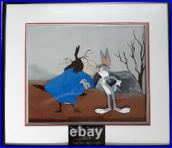 RARE Warner A Witch's Tangled Hare 1959 Bugs Bunny Vintage Production Cel