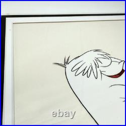 RARE Warner Bros. Bugs Bunny & Snoman Single Edition Animation Cel. (ML1084110)