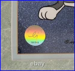 RARE Warner Bros Cel BUGS BUNNY Dentist NEXT 1994 Signed CHUCK JONES 344/500