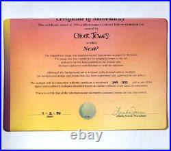 RARE Warner Bros Cel BUGS BUNNY Dentist NEXT 1994 Signed CHUCK JONES 344/500