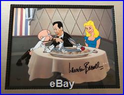 RARE Warner Bros Cel IF IT'S RABBIT BABY WANTS Signed by LAUREN BACALL