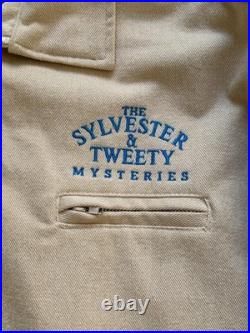 RARE Warner Bros Director's Production Crew Jacket Sylvester & Tweety Mysteries