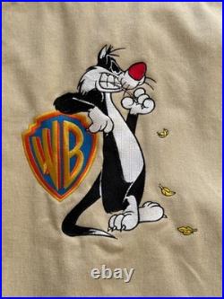 RARE Warner Bros Director's Production Crew Jacket Sylvester & Tweety Mysteries