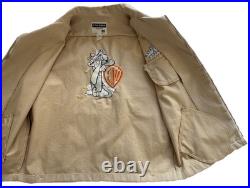 RARE Warner Bros Director's Production Crew Jacket Sylvester & Tweety Mysteries