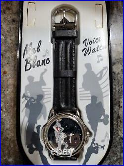 RARE Warner Bros Looney Tunes Armitron Mel Blanc Bugs Bunny Voice Watch 1998