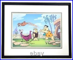 RARE Warner Bros NUTHIN' BUT TOOTH II Cel FLINSTONES AP SINGER & BARBERA 18/100