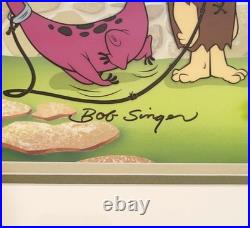 RARE Warner Bros NUTHIN' BUT TOOTH II Cel FLINSTONES AP SINGER & BARBERA 18/100