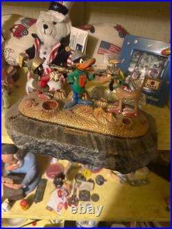 RARE Warner Bros. Ron Lee 1993 Duck Dodgers & Marvin The Martian Figurine