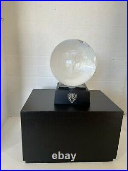 RARE Warner Brothers Crystal World Globe Limited Edition -322 Of 400