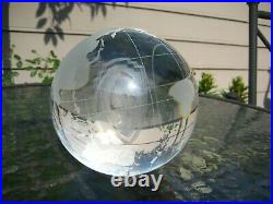RARE Warner Brothers Crystal World Globe Limited Edition of 400