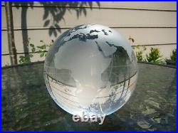 RARE Warner Brothers Crystal World Globe Limited Edition of 400