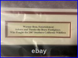 RARE Warner Brothers LOONEY TUNES Salute to the Brave Fire Fighters 2007 COA