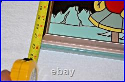 RARE! Warner Brothers Studios and P. Vought Marvin Martian and Bugs 22X22