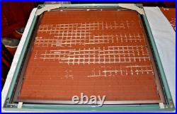 RARE! Warner Brothers Studios and P. Vought Marvin Martian and Bugs 22X22