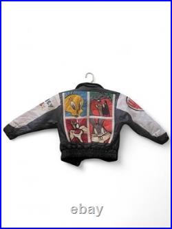 RARE Warner bros ORIGINAL 90s Looney Tunes Tweety bird, Bugs bunny, Kids jacket