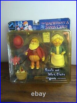 RARE YEAR WITHOUT A SANTA CLAUS Mrs. Claus Action Figure Set Palisades toys