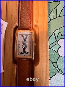 RARE limited edition bugs bunny watch 1994 warner brothers #669 out of 5000