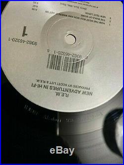 R. E. M. New Adventures In Hi-Fi Vinyl LP Super Rare 1st Pressing 936 246320-1-A