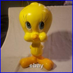 Rare 11.5 Tweety Bird 1997 Warner Bros. Large Statue. Studio Store. Looney Tune Rare 11.5 Tweety Bird 1997 Warner Bros. Large Statue. Studio Store. Looney Tune