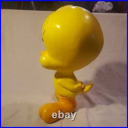 Rare 11.5 Tweety Bird 1997 Warner Bros. Large Statue. Studio Store. Looney Tune Rare 11.5 Tweety Bird 1997 Warner Bros. Large Statue. Studio Store. Looney Tune