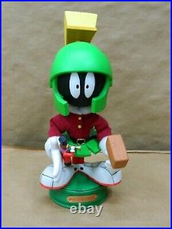 Rare 15 Animated Looney Tunes Marvin The Martian Christmas Figure Not moving