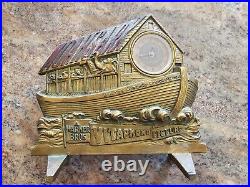 Rare 1928 Warner Brothers Noah's Ark Silent Movie Promotional Clock